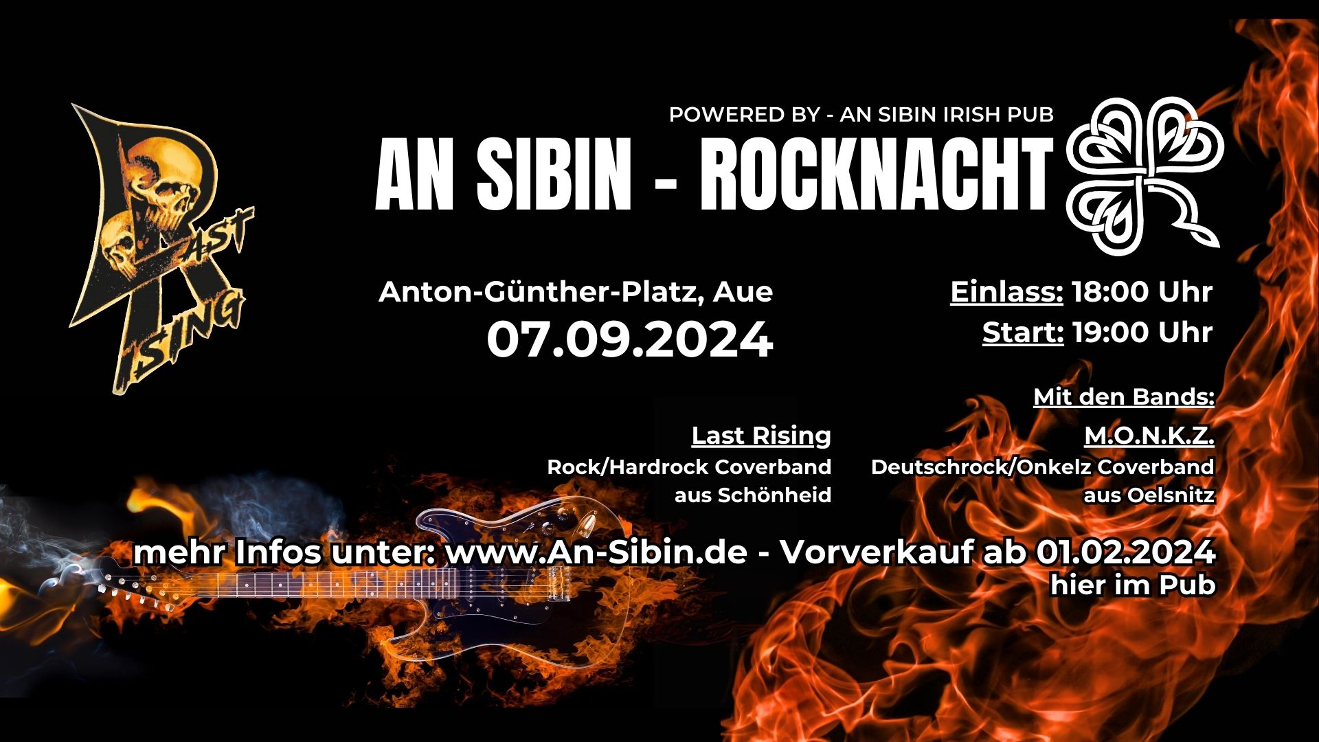 Rocknacht Bauzaunbanner 170.6 x 87.1 cm 1920 x 1080 px